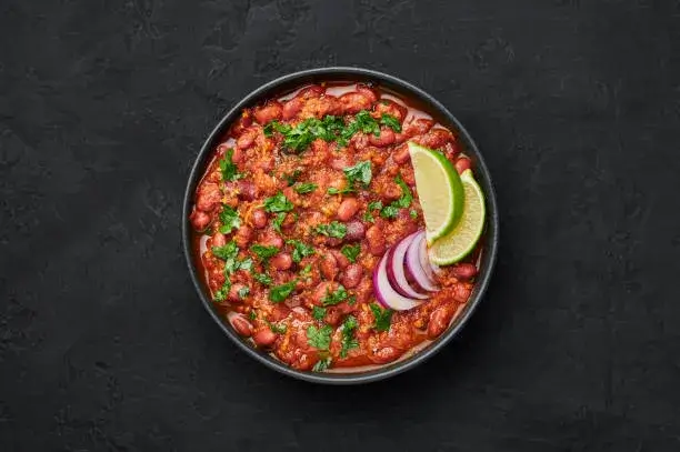 Simple Rajma Masala with Rice-Style Gravy