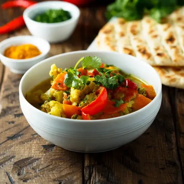Vegetable Korma with Rich, Mild Gravy